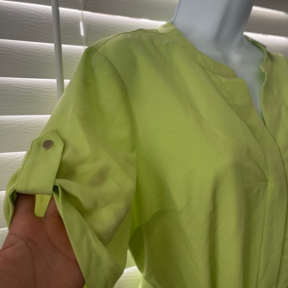 The Limited Light Green Short Sleeve Dress - Picture 5 of 11